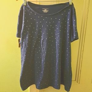 Lane Bryant Short Sleeve Shirt